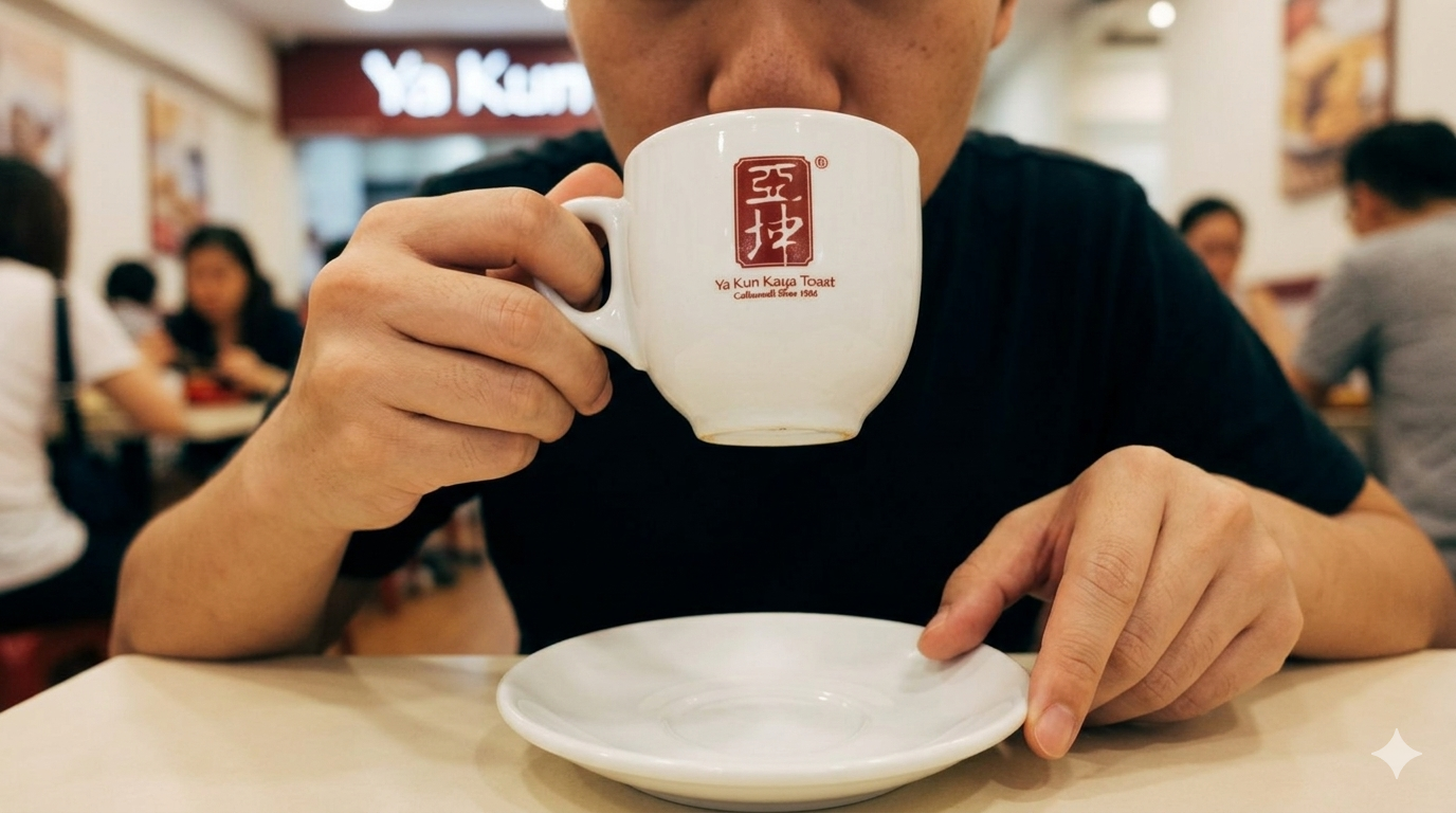 Ya Kun Kaya Toast drink coffee promotional image